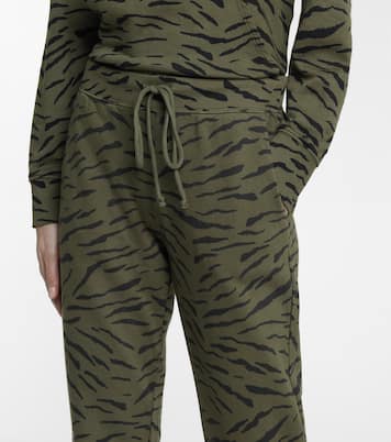 Sang printed cotton sweatpants | Velvet