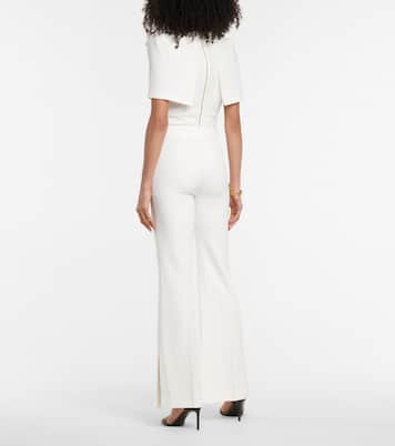 Saxley high-rise stretch-crêpe pants | Roland Mouret