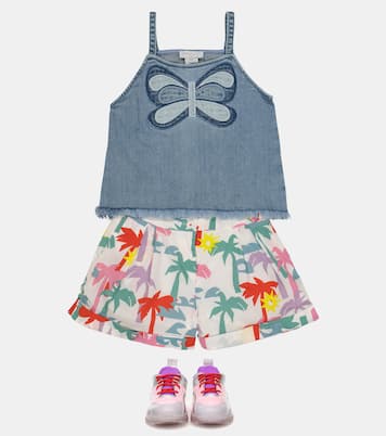 Shorts de algodón estampados | Stella McCartney Kids