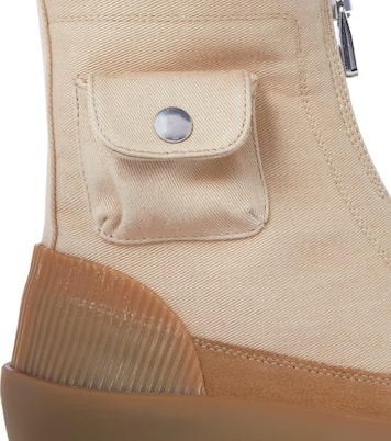 Botines Duck con ribetes de gamuza | JW Anderson
