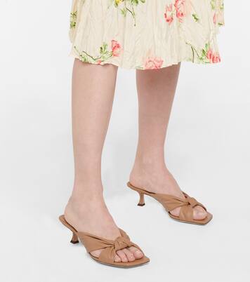 Avenue 50 leather sandals | Jimmy Choo