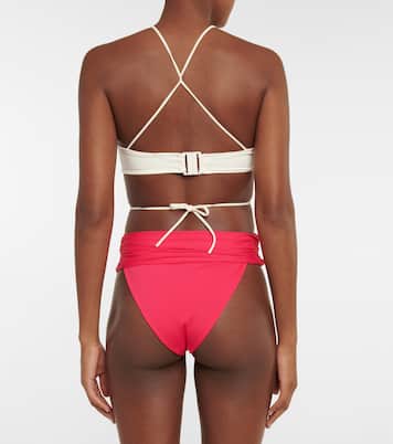 Halterneck bikini top | Magda Butrym