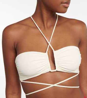 Halterneck bikini top | Magda Butrym