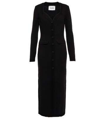 Dana knitted cotton midi dress | Nanushka
