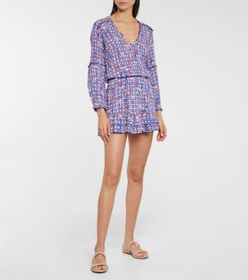 Ilona printed minidress | Poupette St Barth
