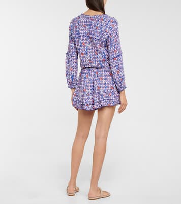 Ilona printed minidress | Poupette St Barth
