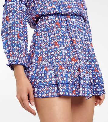 Ilona printed minidress | Poupette St Barth