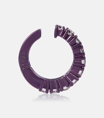 Boucle d’oreille unique Mini en or 18 ct et diamants | Eéra