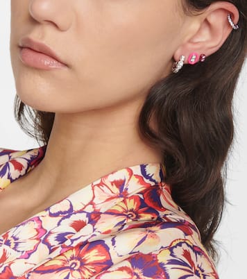 Boucle d’oreille unique Mini en or 18 ct et diamants | Eéra