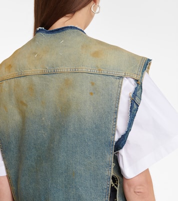 Chaleco vaquero deconstruido | Maison Margiela