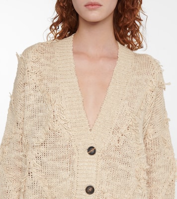 Cardigan aus Seide und Leinen | Brunello Cucinelli