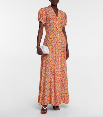 Maxikleid Bel aus Seiden-Crêpe | Caroline Constas