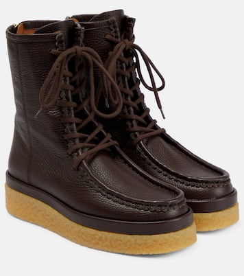Botines con cordones de piel | Chloé
