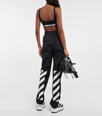 بنطلون رياضي بقصّة مستقيمة | Off-White