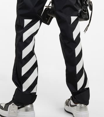 بنطلون رياضي بقصّة مستقيمة | Off-White