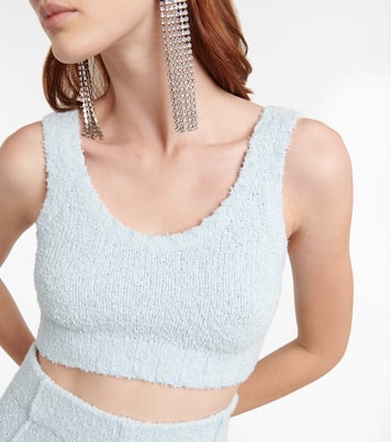 Birdy cotton-blend knit bralette | Rotate