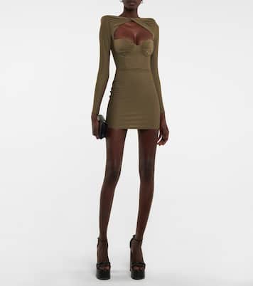 Barett cutout jersey minidress | Alex Perry