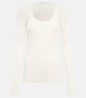 Jersey White Label de lana acanalado | Proenza Schouler