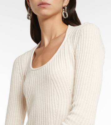 Jersey White Label de lana acanalado | Proenza Schouler