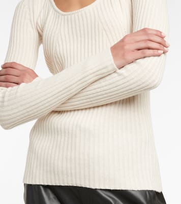 Jersey White Label de lana acanalado | Proenza Schouler