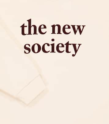 Sudadera de algodón con logo | The New Society