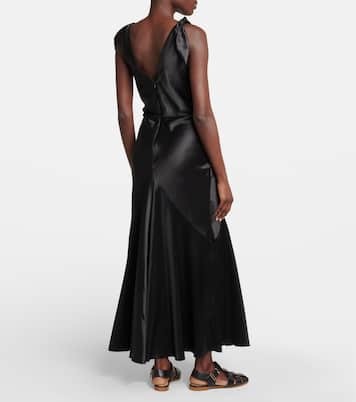 Havilland silk satin gown | Gabriela Hearst