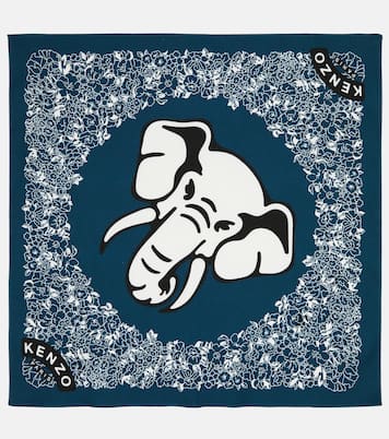 Bufanda de algodón estampada | Kenzo