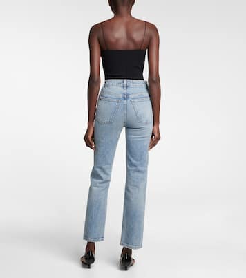 Jean droit Abigail à taille haute | Khaite
