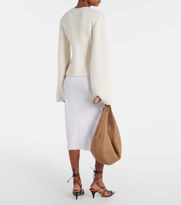 Scarlet cashmere cardigan | Khaite