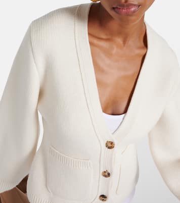 Scarlet cashmere cardigan | Khaite