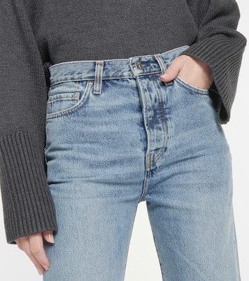 High-rise straight jeans | Toteme