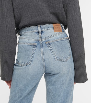 High-rise straight jeans | Toteme