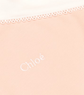 Mono de algodón con capucha | Chloé Kids