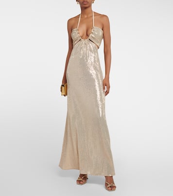 Abito lungo Byonce con paillettes | Dodo Bar Or