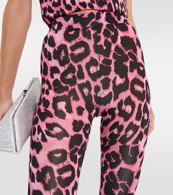 Collant Cadie con stampa leopardata | Alex Perry