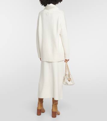 Jersey de cuello alto Elwinn de cachemir | Lisa Yang