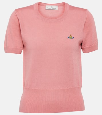 Bea logo virgin wool top | Vivienne Westwood