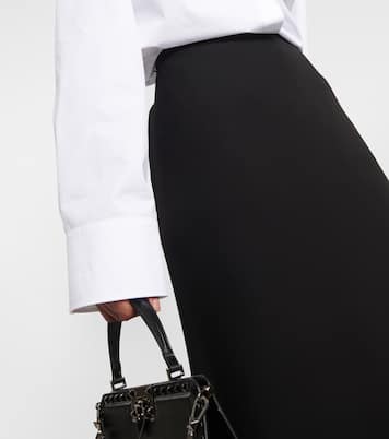 Falda larga de seda Cady Couture | Valentino