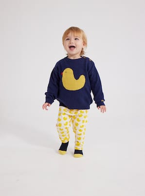Baby - Pullover Rubber Duck in misto lana | Bobo Choses