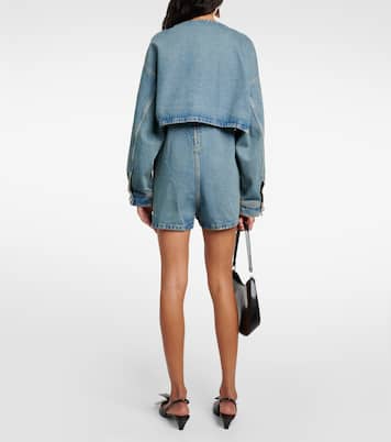 Veste raccourcie en jean | Prada
