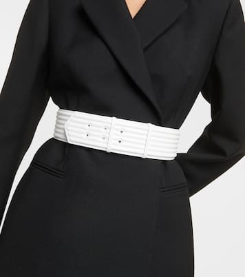 Cinturón de piel acolchado | Alaïa