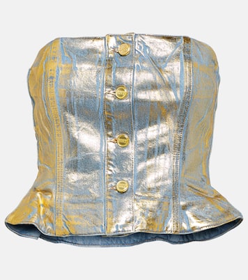 Top aus Denim | Ganni