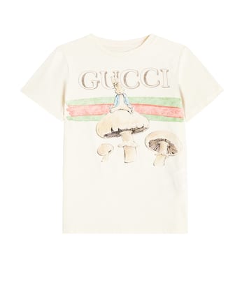 x Peter Rabbit cotton jersey T-shirt | Gucci Kids
