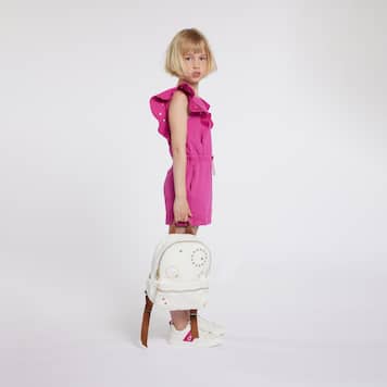 Baskets en cuir à logo | Chloé Kids