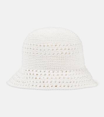 Cappello da pescatore in crochet | Miu Miu