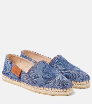 Espadrilles en jacquard de jean | Etro