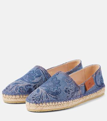 Espadrilles en jacquard de jean | Etro