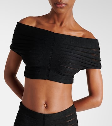 Crop top de punto | Alaïa