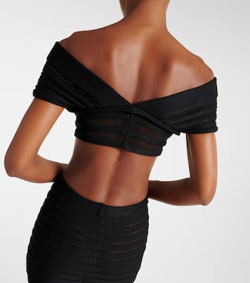 Crop top de punto | Alaïa