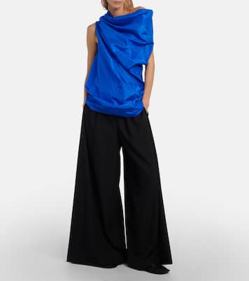 Weite Hose Paras aus Wolle | The Row
